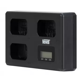 Newell TT-USB-C Triple-Channel Charger for Sony NP-FW50 Batteries