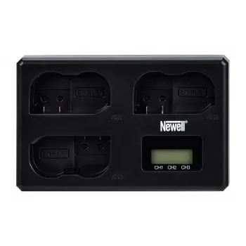 Newell TT-USB-C Triple-Channel Charger for Nikon EN-EL15 Batteries