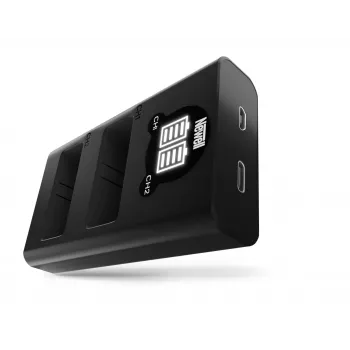 Newell DL-USB-C Dual-Channel Charger for GoPro Hero 9/10/11/12 Batteries CPSS1B