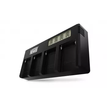 Newell DF-4CH Quad-Channel Battery Charger for Sony NP-F Series