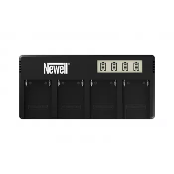 Newell DF-4CH Quad-Channel Battery Charger for Sony NP-F Series