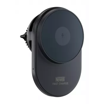 Newell S18 MagSafe Car Mount with Wireless Charger - Black