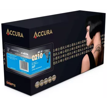 Accura Toner HP No. 131A (CF210A) Black Compatible Laser Toner Cartridge