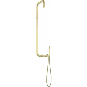 DEANTE Arnika Nero Rain Shower with Shower Faucet, Matte Black, 250mm Rain Head, 3-Function Hand Shower