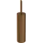 DEANTE Freestanding Toilet Brush Set with Stainless Steel Holder, Matt Silver, 38 cm