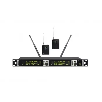 AVTEK Wireless Set with Two Bodypack Transmitters WM 2B SET
