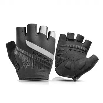 ROCKBROS Cycling Gloves S247 Half Finger L Black