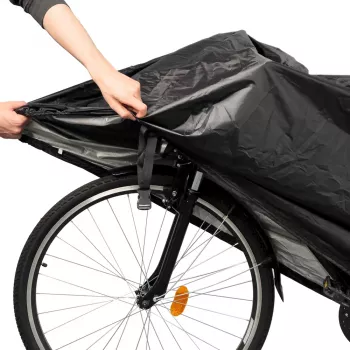 HURTEL Waterproof Bicycle Cover Size M - Black