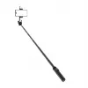 WOZINSKY Selfie Stick WC12YDS Telescopic Tripod 1.3m Aluminum Alloy with Dual LED Light and Phone Holder - Black