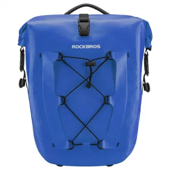 ROCKBROS Bicycle Pannier 30140022004 Waterproof 25-32L - Blue