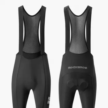 ROCKBROS Cycling Bib Tights 200021 Long with Pad Size XXXL - Black