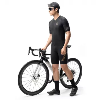 ROCKBROS YDDX011 Diamond Short Sleeve Cycling Jersey XS Black