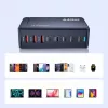 Wozinsky 240W GaN QC3 Charging Station - Black