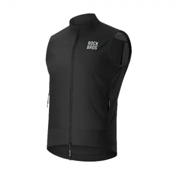 ROCKBROS YDMJ003 Windproof Cycling Vest, XL, Black