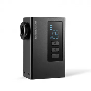 ROCKBROS AS240 PRO Portable Electric Air Pump 120 PSI Compressor 840mAh USB-C - Black
