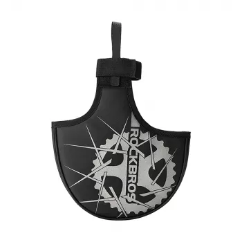 Rockbros D76 Bicycle Crankset Cover - Black/Grey