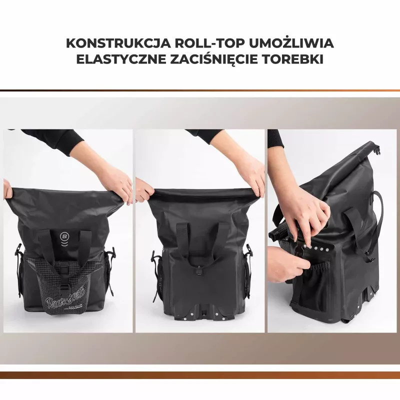 Rockbros AS-158 Front Bag for Brompton Folding Bike - Black