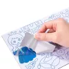 LEAN TOYS Creative Foil Art DIY Kit for Sticking with Glossy Foil - Flower Design