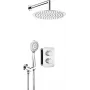 DEANTE Concealed Thermostatic Shower Set with Box - Matte Black