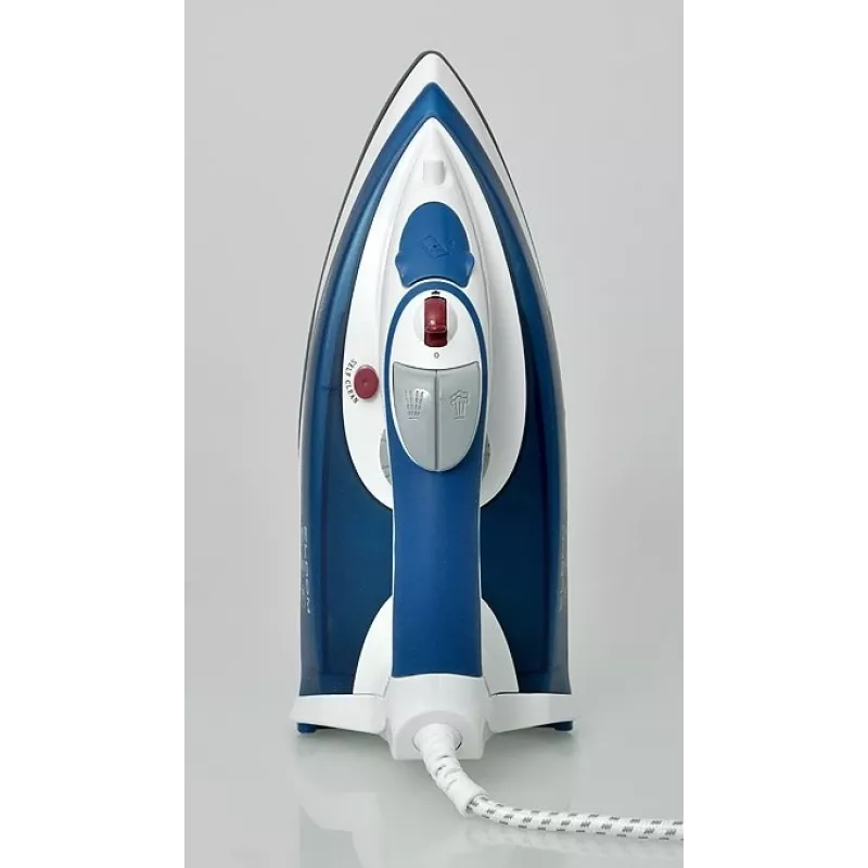 Eldom DA36 Press Steam Iron - Blue, 2200W, Ceramic Soleplate