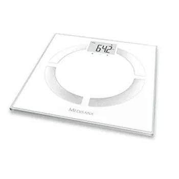 Eldom TWO610 Electronic Bathroom Scale, 180 kg, Tempered Glass, Black/Transparent