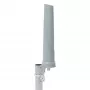 Poynting A-OMNI-0702-V1-01 Omni-Directional Wi-Fi M2M Antenna, Grey, N-Type, 8 dBi