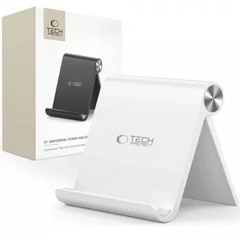 TECH-PROTECT Z1 Universal Stand Holder for Smartphone & Tablet, White