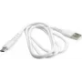 BIOND USB-A to USB-C 1m White Recycled Plastic Cable - Charging & Data