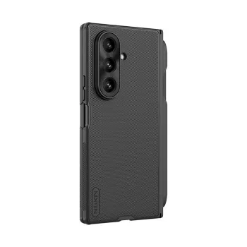 Nillkin Super Frosted Shield Fold Case for Samsung Galaxy Z Fold 7 with S Pen Holder - Black