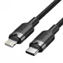 VENTION LALBH USB-C to Lightning Cable 2m Black MFi Certified Fast Charging