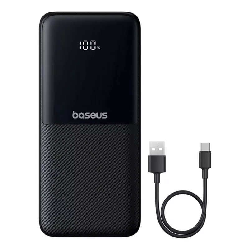 Baseus Lipow 10000 mAh 22.5W Power Bank Black