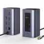 Baseus Air Spacemate 12-in-1 USB-C Hub, 2x HDMI 4K@60Hz, 2x USB-C 10Gbps, 2x USB-A 5Gbps, 2x USB-A 480Mbps, RJ45, SD/microSD, USB-C PD, Grey