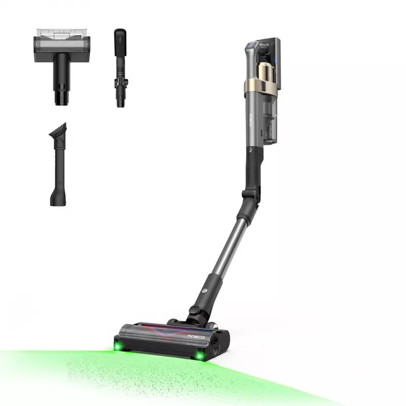 Tineco Pure One A90S Cordless Stick Vacuum Cleaner with iLoop Smart Sensor Technology, 120 AW, 40 Min Runtime, HEPA Filtration, LED Display