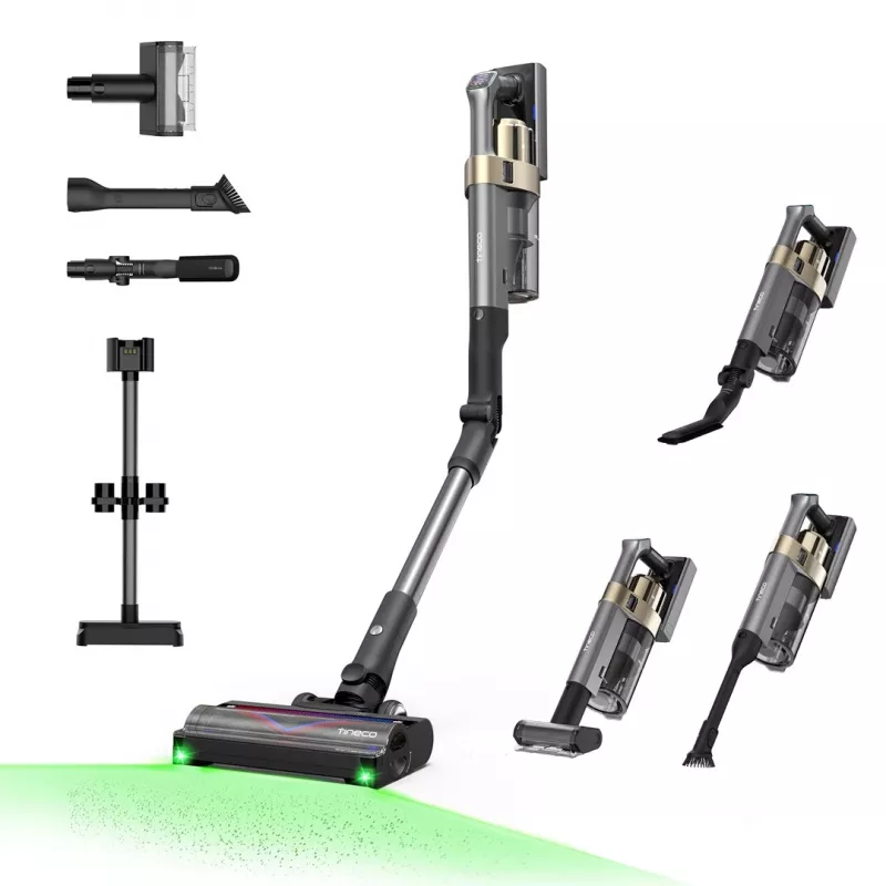 Tineco Pure One A90S Cordless Stick Vacuum Cleaner with iLoop Smart Sensor Technology, 120 AW, 40 Min Runtime, HEPA Filtration, LED Display