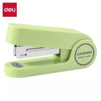 Deli LonGreen Lime Stapler - Tacker (Office)