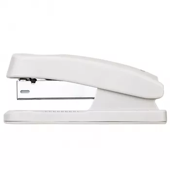Deli E03 Series Stapler White - 20 Sheet Capacity, Top-Loading, Staple Remover