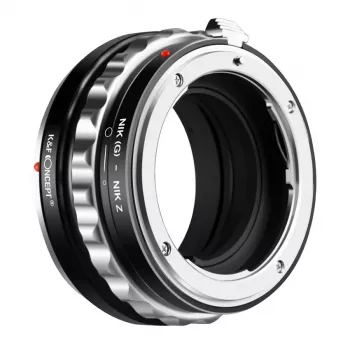 K&F Concept Nikon F (G/AF-S) to Nikon Z Mount Lens Adapter, Black, Model KF06.369
