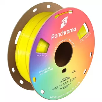 Polymaker Panchroma PLA Silk 3D Printer Filament, 1.75 mm, 1 kg, Yellow