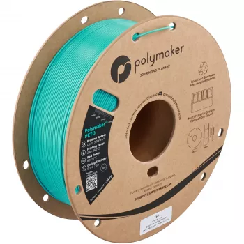 Polymaker PETG 3D Printer Filament, 1.75 mm, 1 kg, Teal (PB05009)