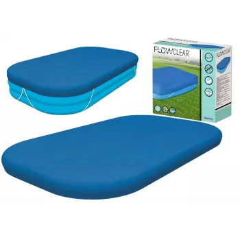 Bestway Flowclear Pool Cover 305 x 183 cm Rectangular Blue