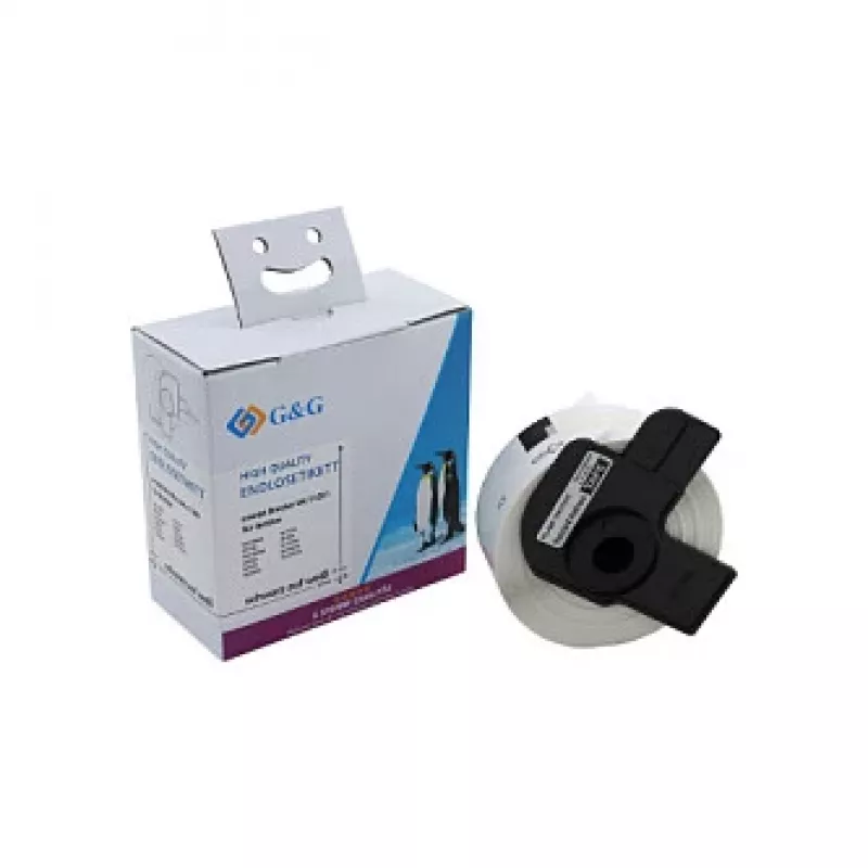 G&G Compatible Brother DK-11201 Direct Thermal Labels 29x90mm White Paper Permanent Adhesive Address Labels 400 Pack