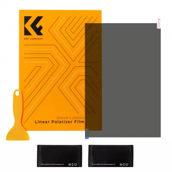 K&F Concept Polarizing Film Sheet 300x200mm (30x20cm) with Accessories KF31.074