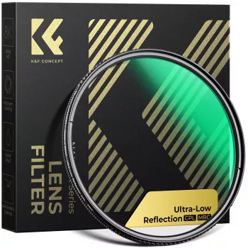 K&F Concept Nano-X Ultra-Low Reflection Circular Polarizer Filter 55mm