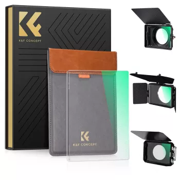 K&F Concept Black Diffusion 1/8 Filter 4x5.65 inch for Matte Box