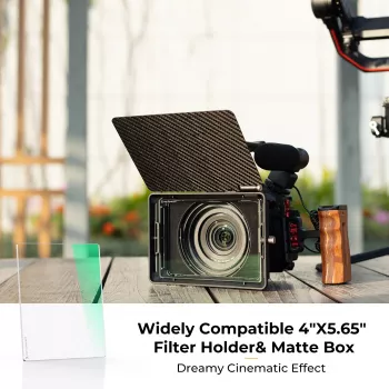 K&F Concept Black Diffusion 1/8 Filter 4x5.65 inch for Matte Box
