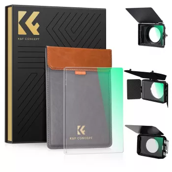 K&F Concept Black Mist 1/4 Filter 4x5.65 inch for Matte Box (KF01.2451)