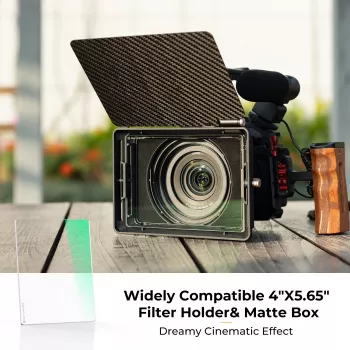 K&F Concept Black Mist 1/4 Filter 4x5.65 inch for Matte Box (KF01.2451)