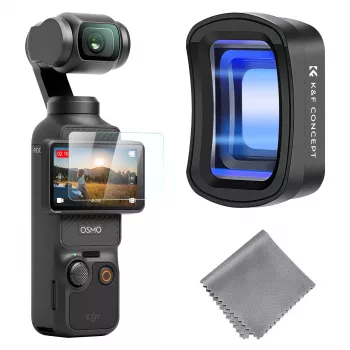 K&F Concept Anamorphic Lens 1.2x Magnetic Filter for DJI Osmo Pocket 3 (KF01.2700)