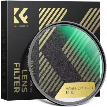 K&F Concept 55mm White Diffusion Filter 1/4 HD Nano-X Series