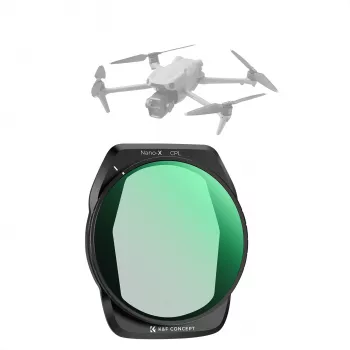 K&F Concept Nano-X CPL Ultra HD 8K Circular Polarizer Filter for DJI Air 3S Drone KF01.2878